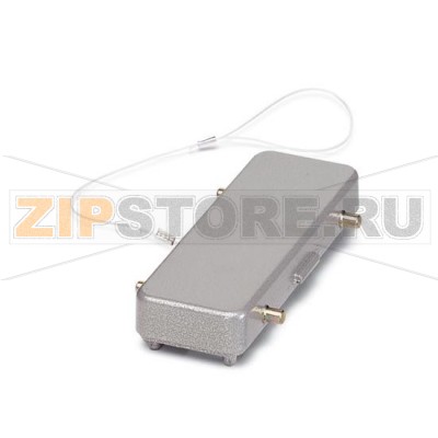 Защитная крышка HEAVYCON Phoenix Contact HC-B 24-SD-FQU/FS-AL тип B24, для нижних частей корпусов с двумя защелками, со шнуром, IP65, алюминиевая.Минимальный заказ: 10 шт.Упаковка: 10 шт.
