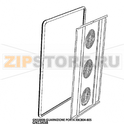 GN1000B-Guarnizione porta XBC804-805 Unox XV 893 GN1000B-Guarnizione porta XBC804-805 Unox XV 893Запчасть на деталировке под номером: 42Название запчасти на английском языке: GN1000B-Guarnizione porta XBC804-805 Unox XV 893