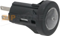 PUSH-BUTTON 1-POLE BLACK 3A 250V