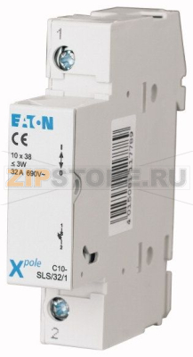 Держатель предохранителя 10х38, 1 полюс Eaton C10-SLS/32/1 