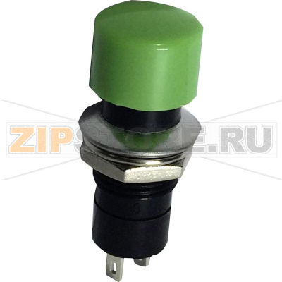 Кнопка 250 В/AC, 1.5 А, 1 x выкл/вкл, без фиксации, 1 шт TRU Components TC-R13-40A-05GB 