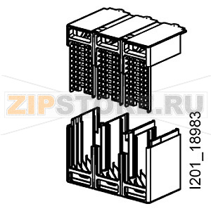 АКСЕССУАР ДЛЯ VL160X, 160, 250 TERMINAL COVER  IP30 SHORT COMPRISES 1 COVER 3-ПОЛ. Siemens 3VL9300-8CD31 