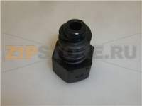 PIEDINO REGOLABILE NERO IN RESINA