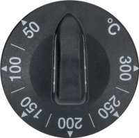 BLACK KNOB ø 50 mm 50-300°C