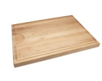 CUTTING BOARD,MAPLE 24X18X1.75