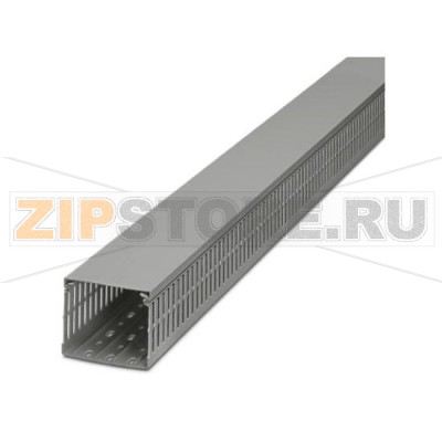 Кабельный канал Phoenix Contact CD 100X80 серый, состоит из верхней и нижней частей, ширина: 100 мм, высота: 80 мм, длина 2000 мм.Минимальный заказ: 6 шт.Упаковка: 6 шт.