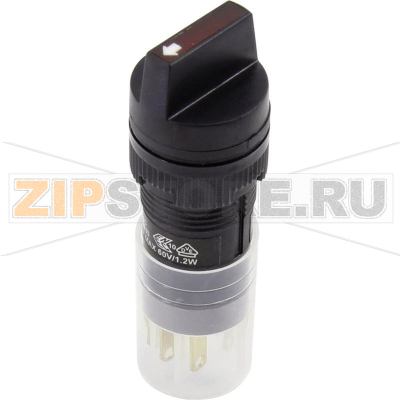 Переключатель поворотный 250 В/AC, 5 А, 2 позиции, 1x90°, 1 шт DECA ADP16C4-AA1-1A0G 