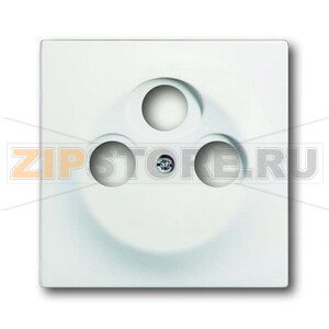 Накладка для TV-R-SAT розетки ABB 2CKA001753A0167 