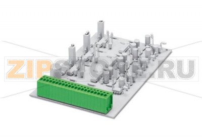 Клеммы для печатного монтажа Phoenix Contact FRONT 1,5-V-3,81 Номинальный ток: 17,5 А, Номинальное напряжение: 320 В, Размер шага: 3,81 мм, Полюсов: 1, Тип подключения: Винтовые зажимы, Монтаж: пайка, Направление подключения, проводник / печатная плата: 90 °, Цвет: зеленый, Возможна установка в ряд модулей с различным количеством полюсов (контактов)!.Минимальный заказ: 50 шт.Упаковка: 50 шт.