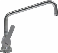 MIXER TAP 1-HOLE ST./STEEL