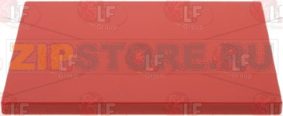 КРАСНАЯ РАЗДЕЛОЧНАЯ ДОСКА GN 1/2 325X265XH20 ММ 