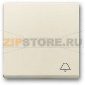Клавиша выключателя c символом &quot;Звонок&quot;, слоновая кость ABB 2CKA001751A3177 