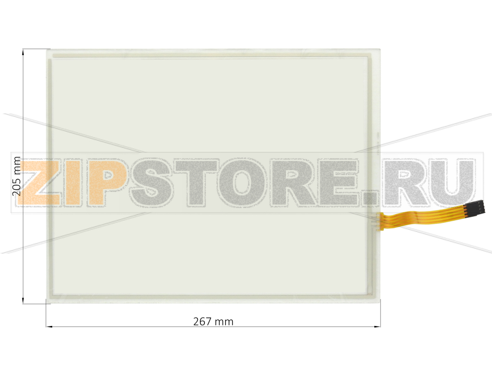 Дигитайзер AMT 9542 12.1" (4 провода) Дигитайзер (сенсорное стекло, панель) 4х проводной для AMT 9542 12.1" Размер экрана: 12.1 дюймов