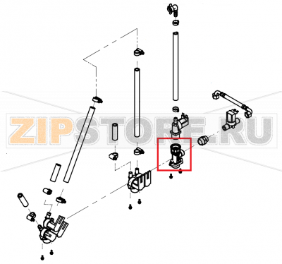 Water supply T-connector 2x3/4&quot; 1x1/2&quot; P3 CONVOTHERM OES 10.10 Water supply T-connector 2x3/4" 1x1/2" P3 CONVOTHERM OES 10.10Запчасть на сборочном чертеже под номером: G003Название запчасти на английском&nbsp;языке:&nbsp;Water supply T-connector 2x3/4" 1x1/2" P3 CONVOTHERM OES 10.10
