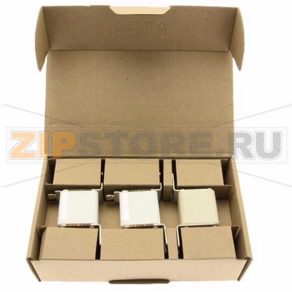 Предохранитель, 80 A, AC 690 В, 200 кА, DIN 00, 30x51x100 мм, gR, DIN, IEC Eaton FUSE 80A 690V 
