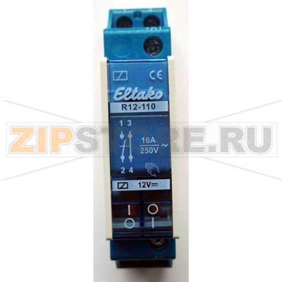 Реле электромеханическое 12 В, 8 А, 1 шт Eltako R12-110-12V 