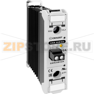 Реле твердотельное 20 А, 660 В/AC, 1 шт Crouzet GNR20BCZH 
