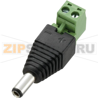 Штекер низковольтный 2.5 мм, 5.5 мм, 1 шт TRU Components 716315 
