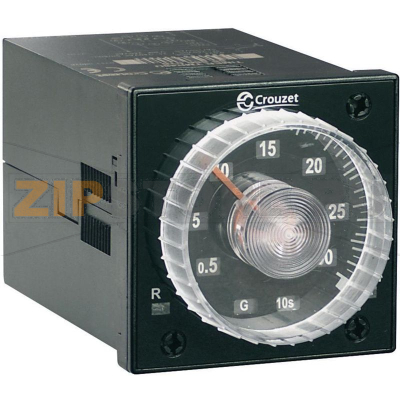 Реле-таймер 0.02 с-300 ч, 1 шт Crouzet TMR 48U 