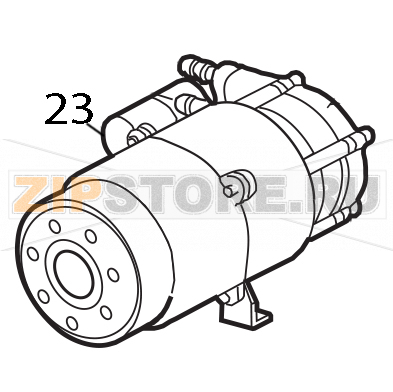 Condensatore Elettrobar E51 Condensatore Elettrobar E51Запчасть на деталировке под номером: 23