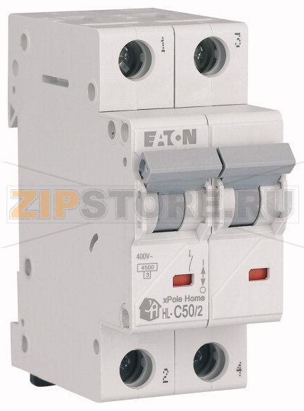 Выключатель модульный автоматический (МСВ) Eaton HL-C50/2 
