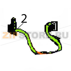 Print head ribbon cable assy Zebra TLP-2746e Print head ribbon cable assy Zebra TLP-2746eЗапчасть на деталировке под номером: 2