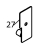 Complete right bush support. Fagor FI-2700I