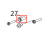 Hub 2.45x6x9.25 Zebra TTP-2020