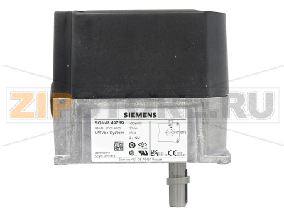 Сервопривод Siemens SQM48.497B9 