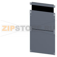 SIVACON, base, with cable entry, IPXX, T: 800 mm, W: 400 mm, zinc-plated Siemens 8MF1048-2UB32-0