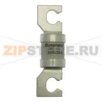 Предохранитель энергосистем, 20 A, AC 415 В, 80 кА, BS88/J, 31x110 мм, gU, BS, 82 мм Eaton 20A 415