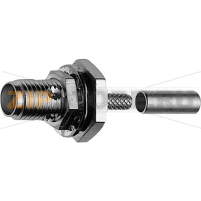 Разъем SMA, 50 Ом, 1 шт Telegärtner J01151A0221 