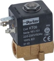 ELV 2WAY G1/4F D2  220-230V 50HZ PARKER