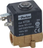 ELV 2WAY G1/4F D2  220-230V 50HZ PARKER