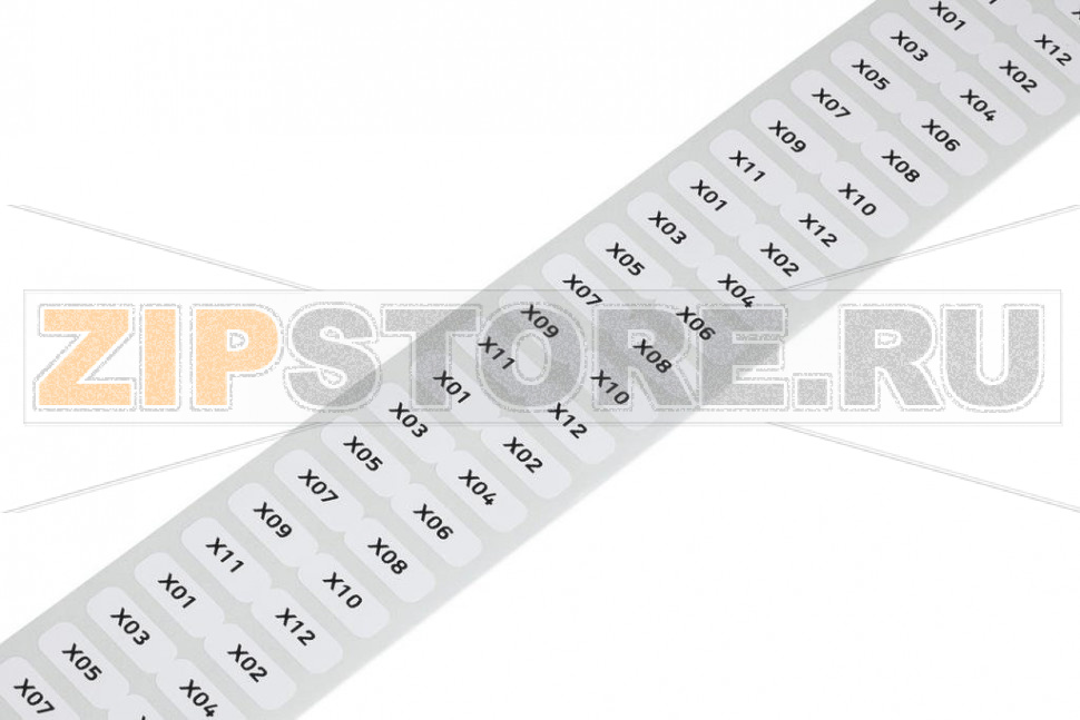 Бирки; для Smart Printer; прозрачные, клейкие; 6 x 15 мм; желтые Wago 210-805/000-002 