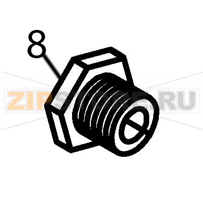 Threaded bush 5/8&#039;&#039; Fagor FI-2700I Threaded bush 5/8'' Fagor FI-2700IЗапчасть на деталировке под номером: 8Название запчасти Fagor на английском языке: Threaded bush 5/8'' FI-2700I.