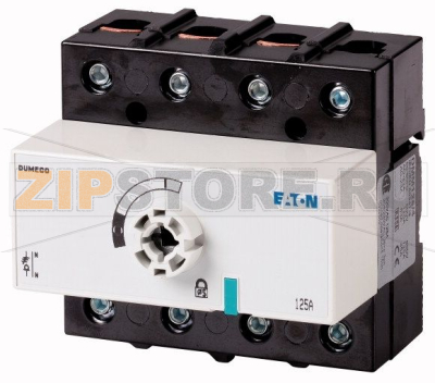 Разъединитель силовой, DMM, 125 A, 4-полюсн Eaton DMM-125/4-SK 