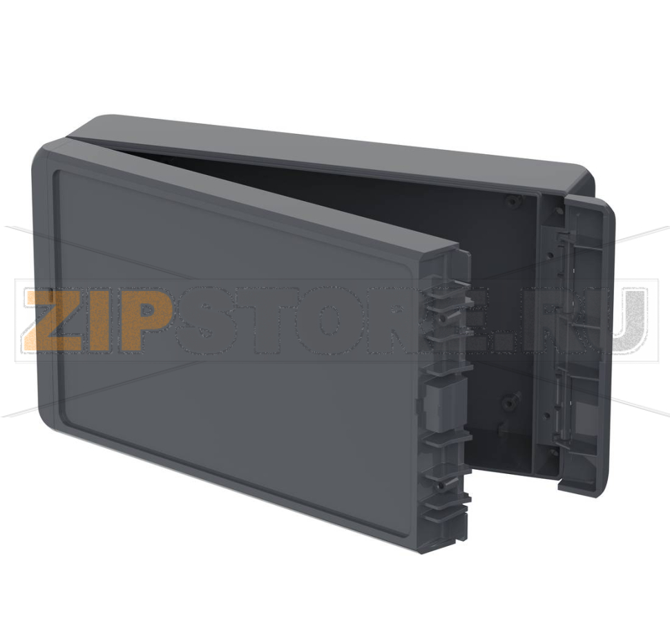 Корпус, 231x125x60 мм, поликарбонат UL 94 V0, одноцветный Bopla B 221306 PC-V0 7024 