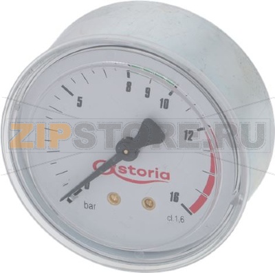 MANOMETRO POMPA ø 62 mm 0÷16 bar 