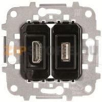 Механизм разъёма HDMI+USB ABB 5623.20