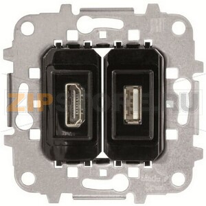 Механизм разъёма HDMI+USB ABB 5623.20 