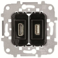 Механизм разъёма HDMI+USB ABB 5623.20