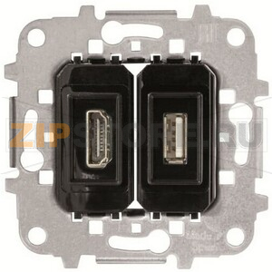 Механизм разъёма HDMI+USB ABB 5623.20 