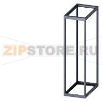 SIVACON, Supporting structure, for standard Empty enclosure, H: 2200 mm, W: 600 mm, T: 1000 mm, RAL 7035 Siemens 8MF1260-2GS40