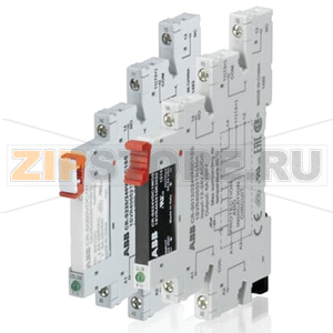 Реле на DIN-рейку CR-S048/060VADC1SS, 10 шт ABB 1SVR405521R5100 