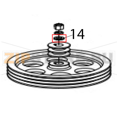 Flat washer Hurakan HKN-20SN Flat washer Hurakan HKN-20SNЗапчасть на деталировке под номером: 14