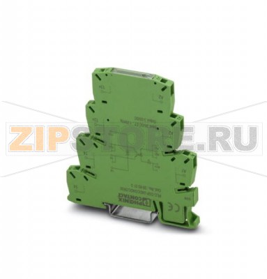 Полупроводниковое реле PLC Phoenix Contact PLC-OSP- 24DC/24DC/3RW 6,2 мм, с пружинной клеммой для применения в приводных устройствах, входное напряжение 24 В пост. тока, диапазон входного напряжения от 0,7 x UN до 1,25 x UN, диапазон рабочих температур от -25 до +70 °C.Минимальный заказ: 10 шт.Упаковка: 10 шт.