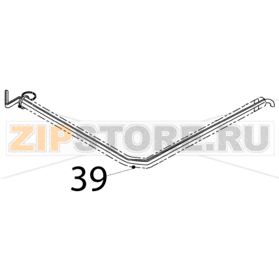 Insulation tube Hoshizaki IM-65NE-25 Insulation tube Hoshizaki IM-65NE-25Запчасть на деталировке под номером: 39