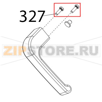 Vite TE T.F. DIN933, M6x14 Sirman Palladio 300 Vite TE T.F. DIN933, M6x14 Sirman Palladio 300Запчасть на деталировке под номером: 327