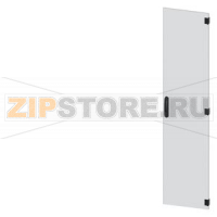 SIVACON, door, right, EMC, IP40, H: 1800 mm, W: 400 mm, RAL 7035, Protection class 1 Siemens 8MF1840-2UT14-0CA1